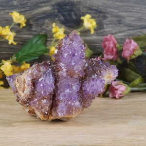 Stunning High Quality Amethyst Crystal Spirit Quartz Fairy Quartz Cactus Quartz