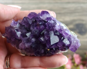 Gorgeous High Quality Amethyst Cluster Deep Purple Amethyst Crystal