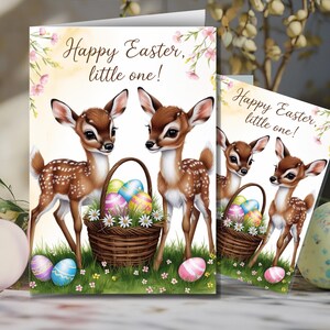 Printable Easter Card for Kid, Easter Printables, Kids Easter Cards, DIY Printable, Instant Download, Easter Bunny Card, Easter Gift