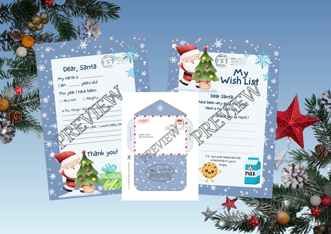 Personalized Santa Letters for Kids Letter From Santa - Etsy