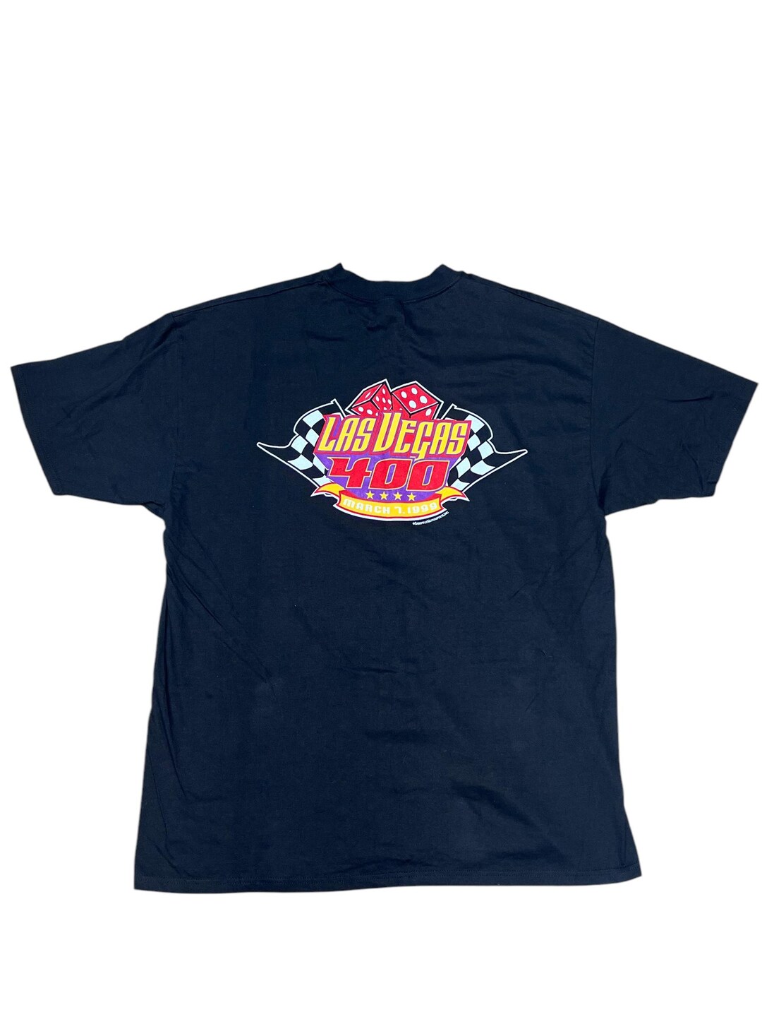 Vintage 1999 NASCAR Las Vegas 400 T Shirt Men's Size XXL Hanes Beefy-t ...
