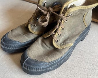 Botas de combate Pataugas de la Legión Extranjera Francesa, talla 41 (EE. UU. 8-8.5), Bonusage