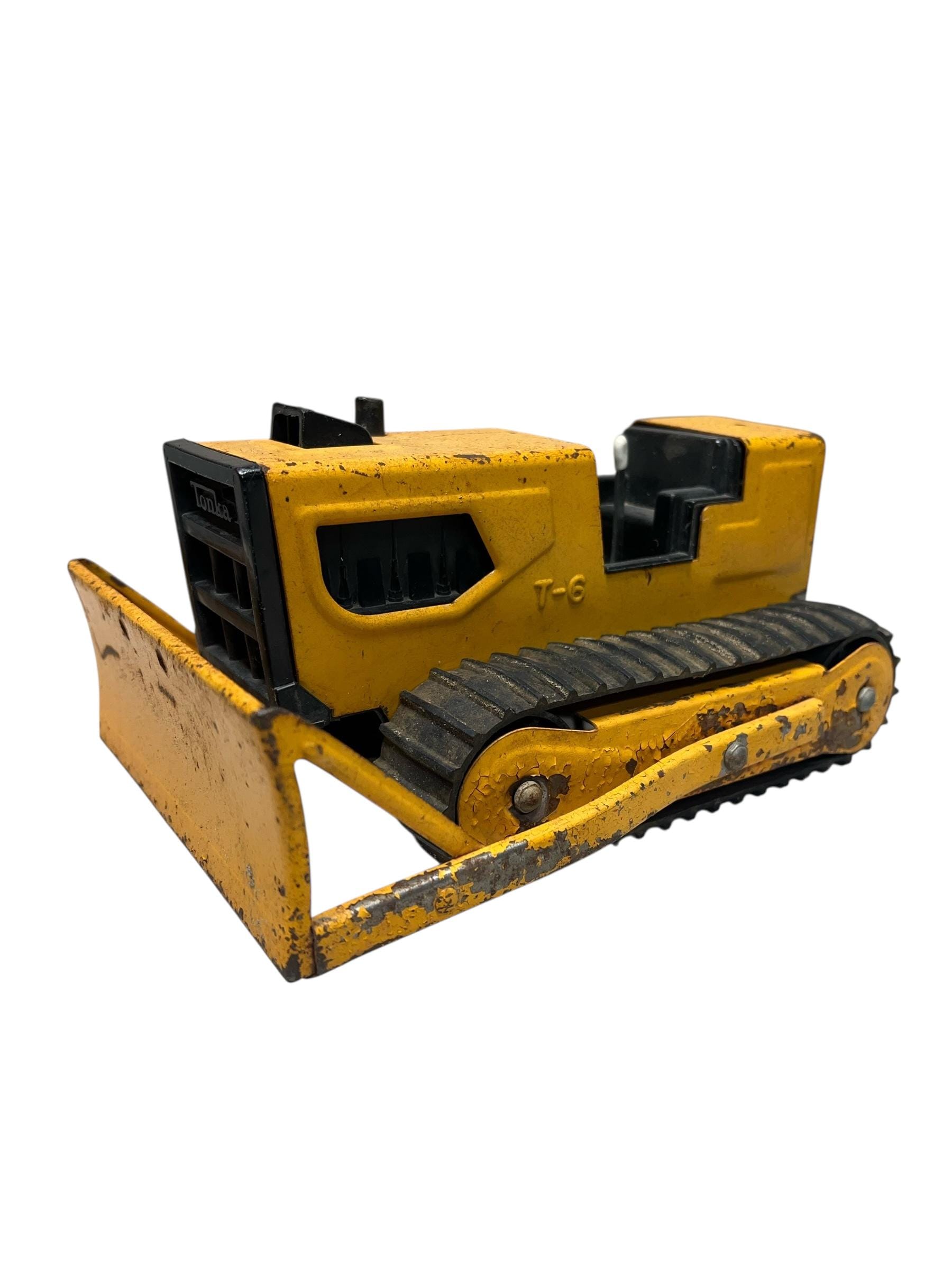 ヴィンテージ Tonka T-6 トンカ　ブルドーザー　　ミニカー　キャタピラ tonka t 6 products for sale | eBay