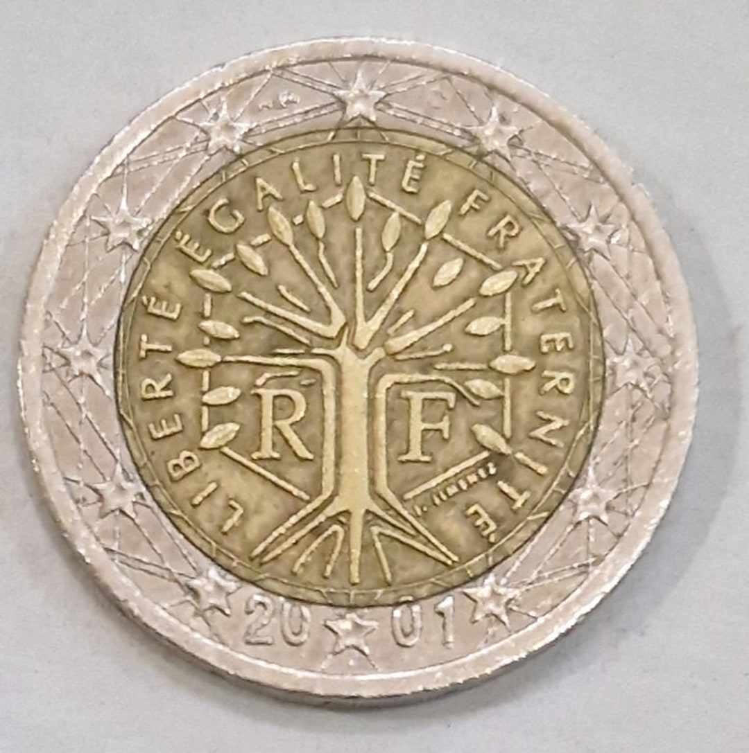 2 Euro Coin 2001 France With Miss Printing Etsy 2-euro-coin-2001-france-with-miss-printing-etsy