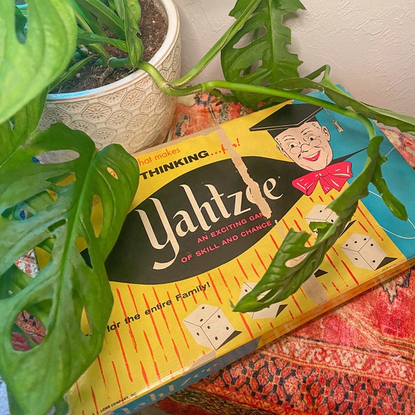 Vintage Yahtzee 1956