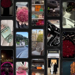 Luxury Reels, Rich Women Reels, PLR Instagram Reels, MRR Reels