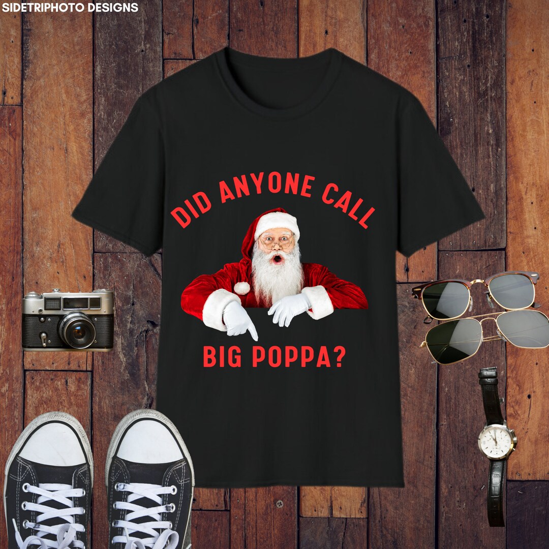 Santa Claus Shirt Santa Christmas Shirt Christmas Gift Big - Etsy