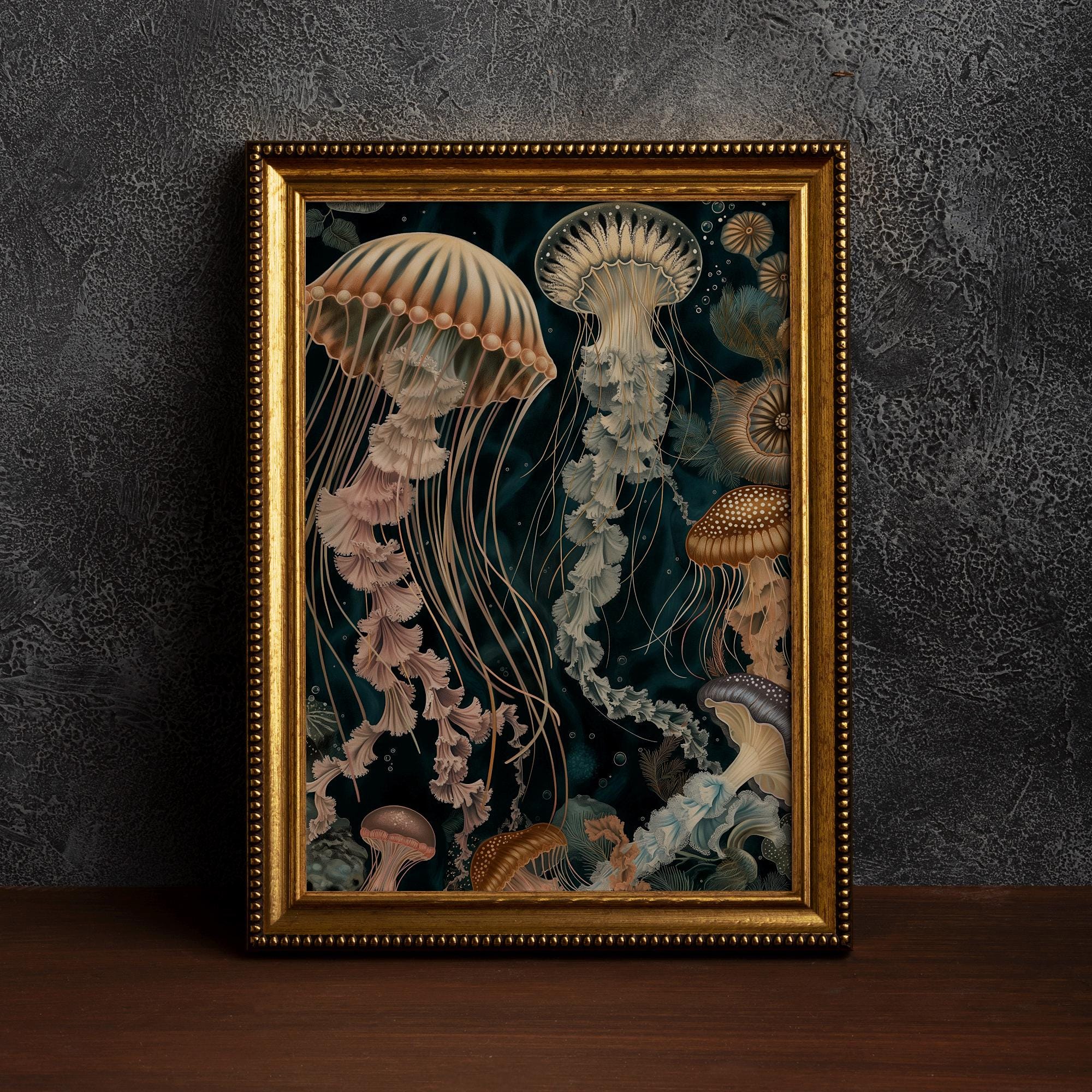 Jellyfish poster - Etsy België, image size:2000x2000