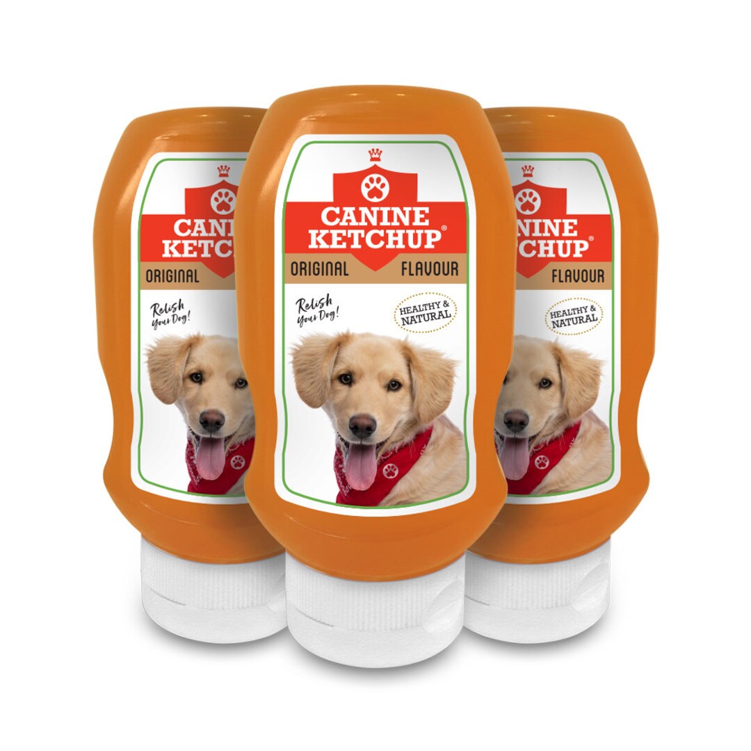 Canine Ketchup Natural Healthy Dog Food Sauce Topper Original Etsy