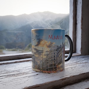 Madrid - Traveler&#39;s Color Morphing Mug, 11oz