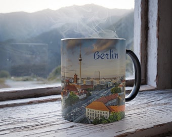 Berlino - Tazza Morphing dei colori del viaggiatore, 11 once