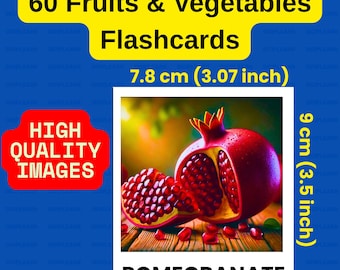 Schede didattiche su frutta e verdura: inglese come seconda lingua, apprendimento prescolare (PDF stampabile)