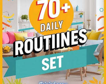 Schede didattiche sulle routine quotidiane: per ampliare il vocabolario in inglese come seconda lingua (PDF stampabile)