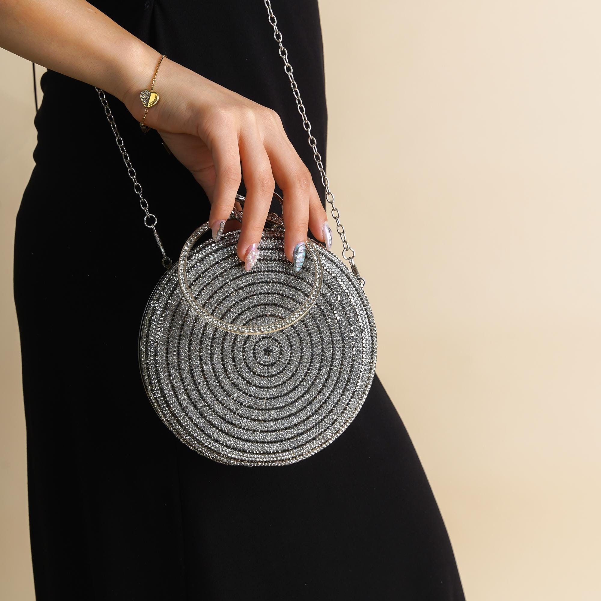 Clutch Uomo BAIGIO Borsetta Da Sera Donna Pochette Cerimonia Moda