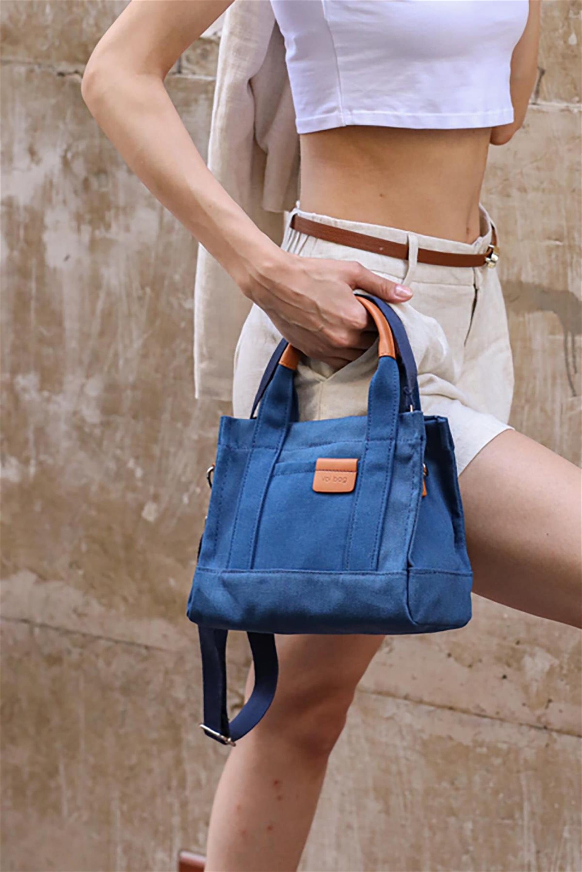 Mini Totebag Navy 02