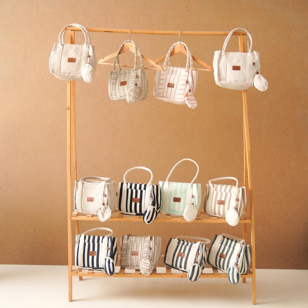 Mini Malle Coated Canvas Box Bag