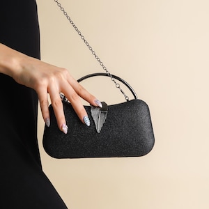 Black Evening Bags - Clutch Bag Evening - Clutches And Evening Bags - Formal Clutch - Evening Bags For Women - Clutch Purse Party Evening
