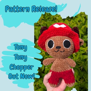 Chopper Crochet Pattern PDF | Anime Themed Amigurumi DIY Pattern