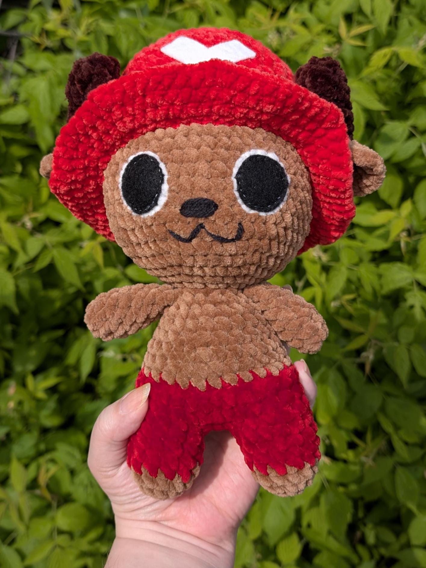 Chopper Crochet Pattern PDF | Anime Themed Amigurumi DIY Pattern - Etsy