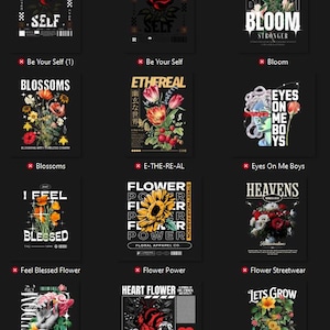 300+ Streetwear T-Shirts Designs, Angel designs, Anime designs, Pop Culture Designs, Graphic Designs, Premium Streetwear Urban Style Designs