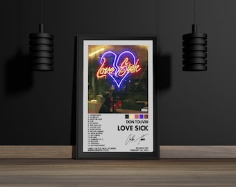 Don Toliver - Love Sick, Heaven Or Hell,   Album Set Poster / Album Cover Poster /Digital Download