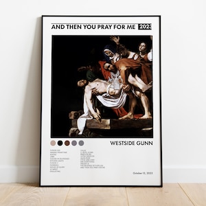 Westside Gunn - and Then You Pray for Me Album Cover Art Poster