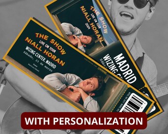 Dekoratives Ticket - Niall Horan - The Show: Live On Tour