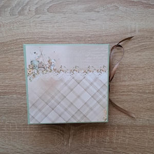 Baby photo album / 1st baby album / Scrapbooking / Photo book / Birth gift / 1st birthday / Original gift / Personalized gift / DIY