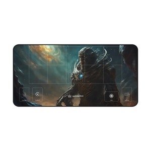 Playmat XL &quot;Earth Elemental&quot; - Sorcery: Contested Realm - Earth deck - Green