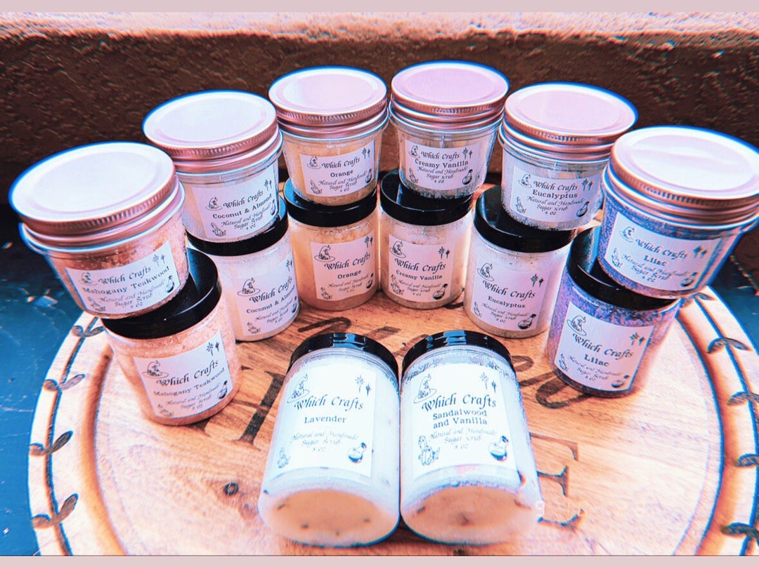 Handmade Allnatural Sugar Scrubs Etsy