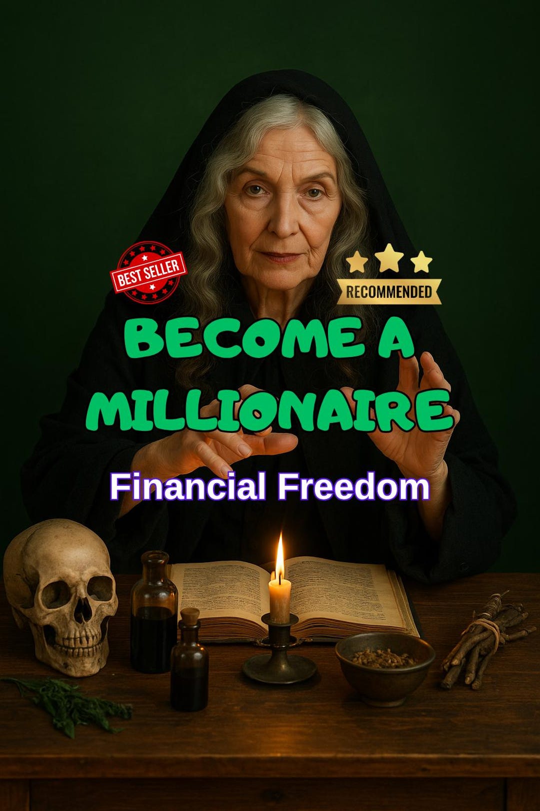 Become a Millionaire Spell – Wealth Hex for Fast Money, Money Spell ...
