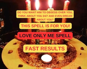Love Only Me Spell: Binding, Faithful Forever, Same Day Casting