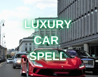 Luxury Car Spell, Car Spell, Fast Car Spell, Luxury Spell, Dream Car Spell, Same Day
