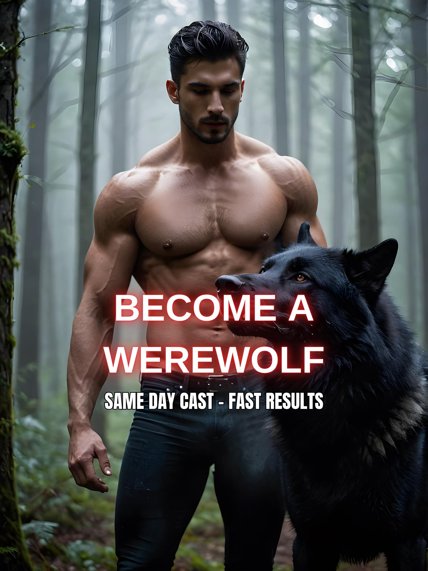 Werewolf Transformation Spell: Black Magic Lunar Enchantment