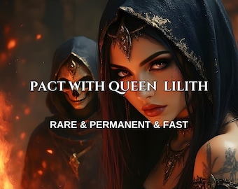 Pact with Queen Lilith - Deep Dark Sex Magic - Demon Initiation - Sex and Obsession Spell - Embrace the Infinite Power of the Universe