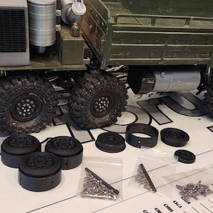 Oppai Factory 1.3 Military Wheels w/ Plastic Rings