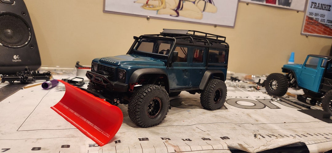 Oppai Factory Snow Plow for Trx4m Defender/ Bronco - Etsy