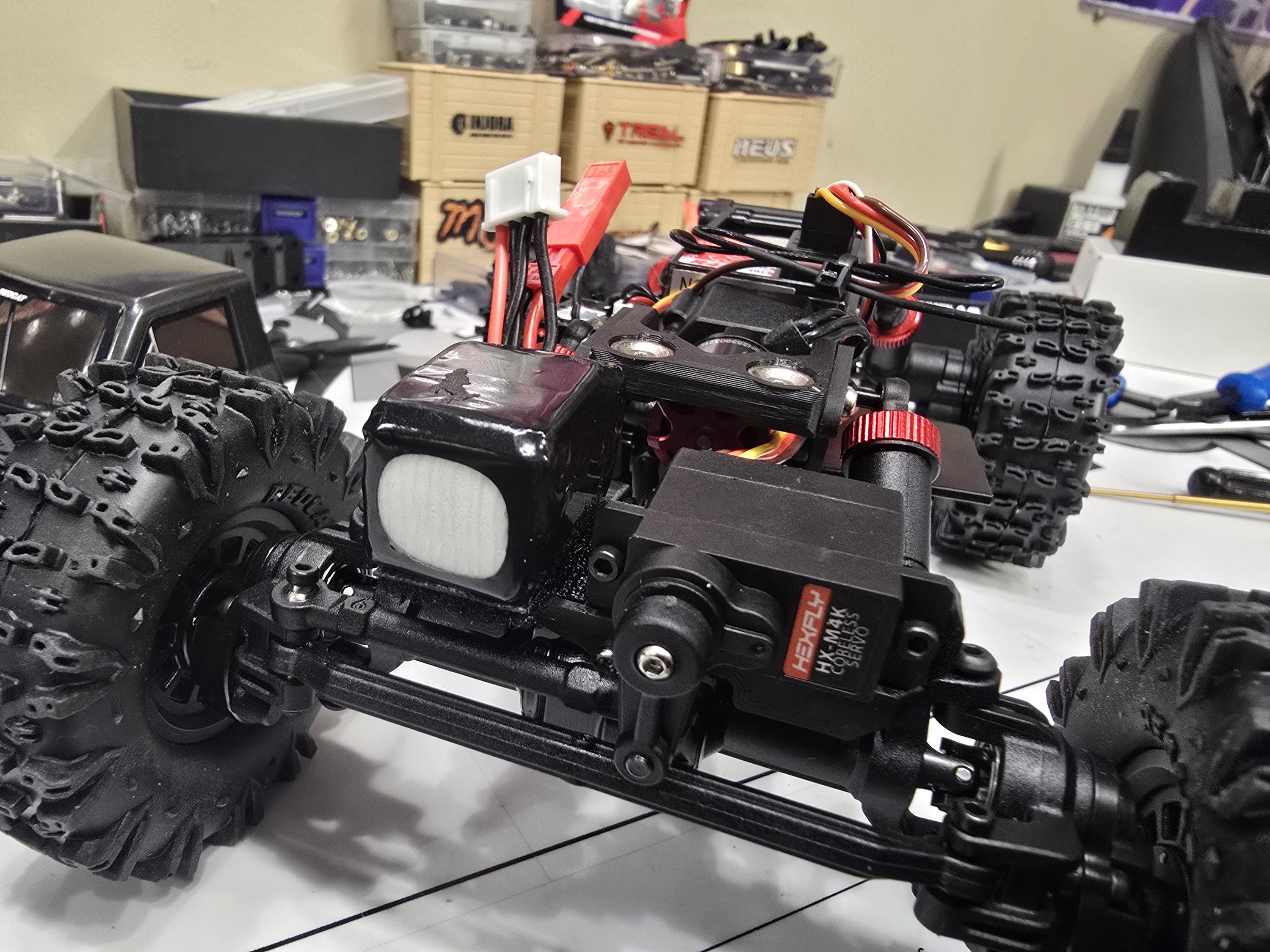 Oppai Factory BOA (battery on Axle) Mounting Kit for Redcat APEX18 - Etsy