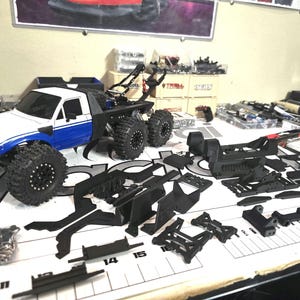 Oppai Factory OR6T TRX6m LCG Chassis for Injora IR60 Body 画像 1
