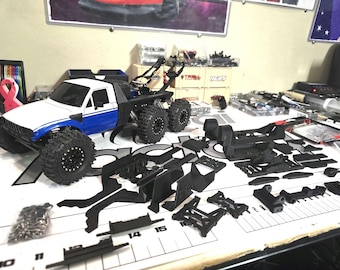 Oppai Factory OR6T TRX6m LCG Chassis for Injora IR60 Body