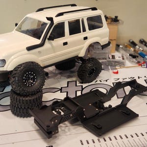 Oppai Factory Retrofit Chassis for 1/16th WPL C54 LC80 TRX4M+