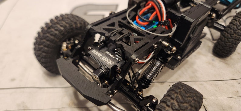 Oppai Factory LCG Chassis for Injora IR40 TRX4m Body zdjęcie 7