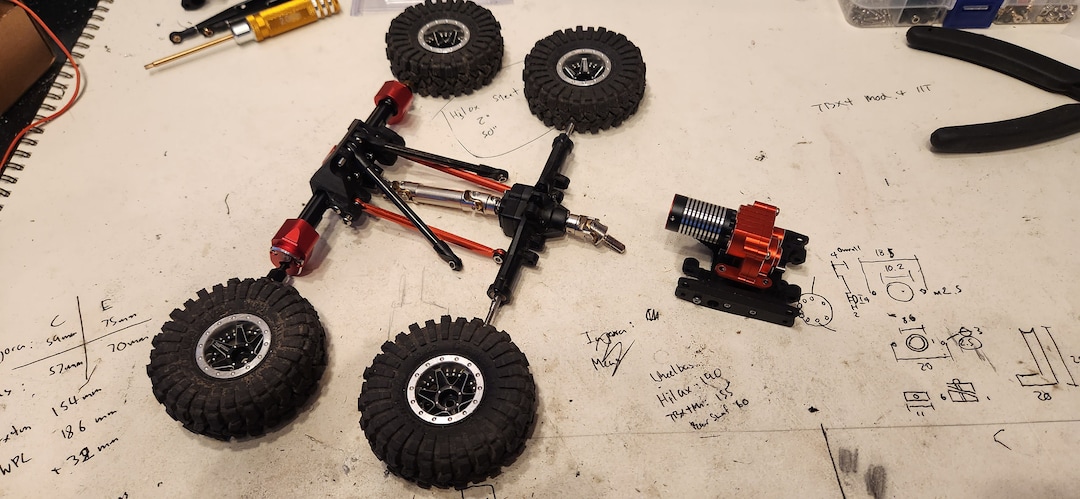 Oppai Factory 6x6 (or More) Axle Conversion Kit for Trx4m - Etsy