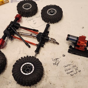 Oppai Factory 6x6 (or more) Axle Conversion Kit for TRX4m