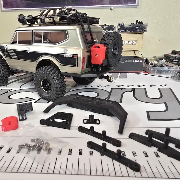 Oppai Factory Overlander Style Bumper Set for Ascent18 Scout II