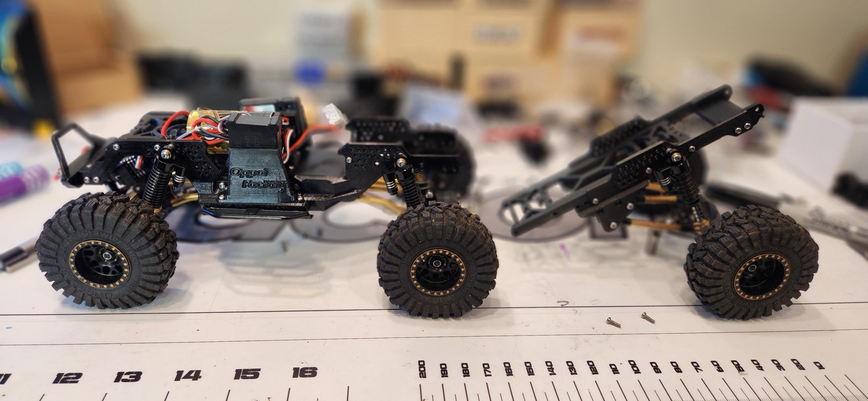 Oppai Factory OR66 Trx6m LCG Chassis for Injora IR40 Body - Etsy