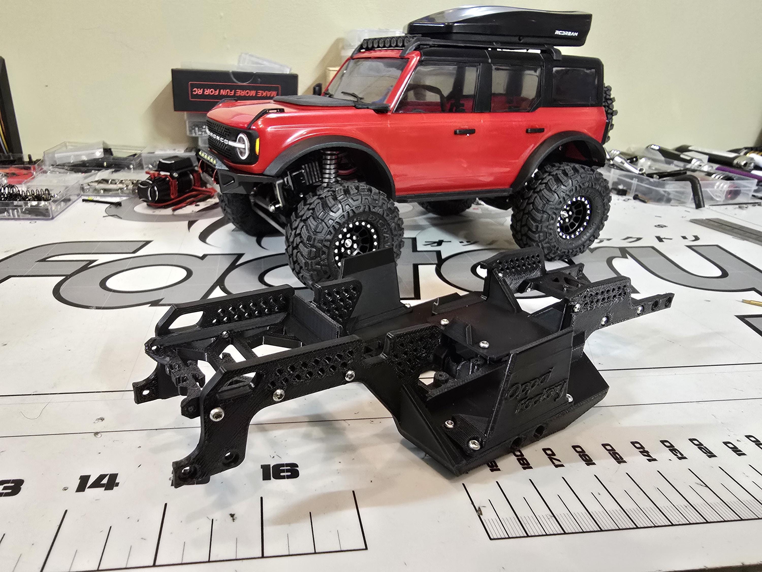 Oppai Factory LCG Chassis for Trx4m Bronco - Etsy