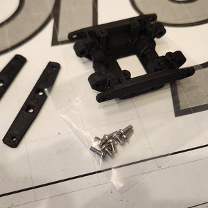 Oppai Factory &quot;Long Wheelbase&quot; High Clearance Transmission Plate for TRX4m (4M Trans)