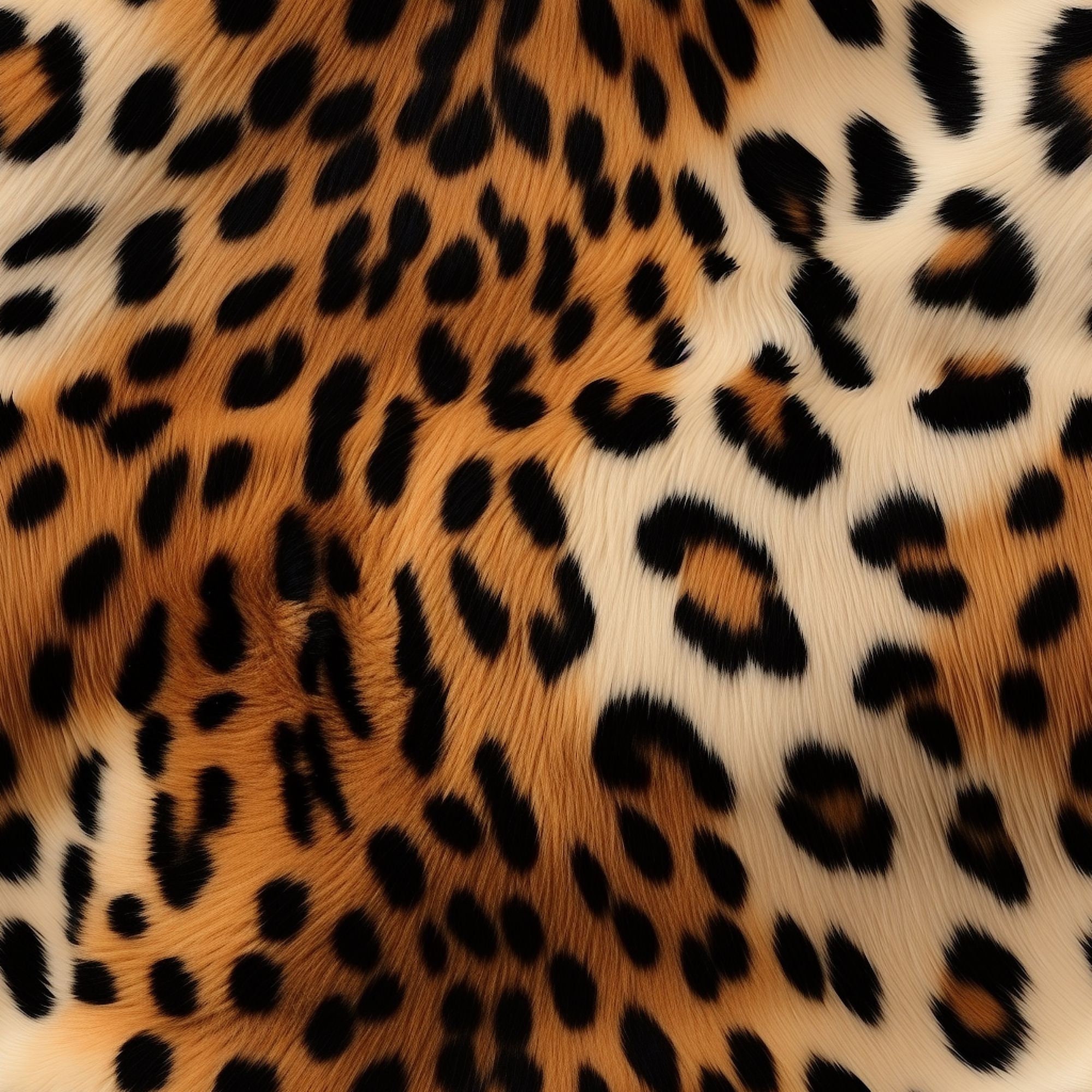 Seamless Pattern Animal Print Digital Paper Cowhide Western Cheetah ...