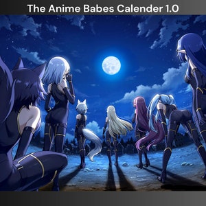 Anime Babe Planner/Calendar
